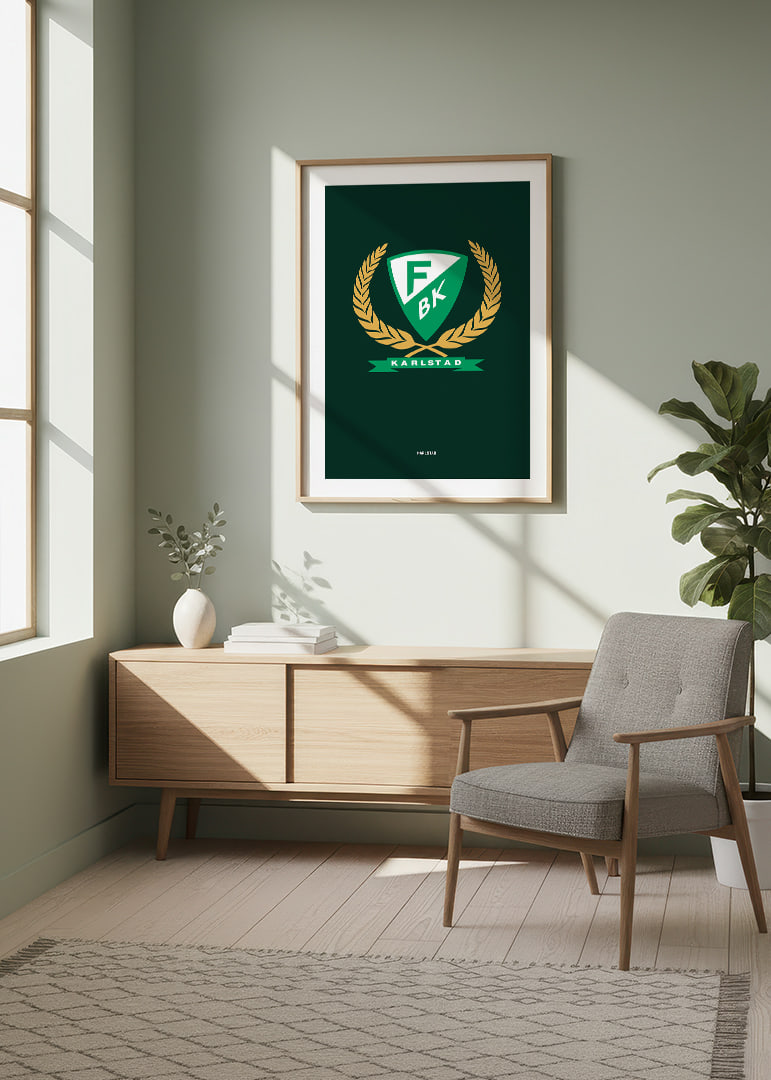 Logo Färjestad BK Grön-12