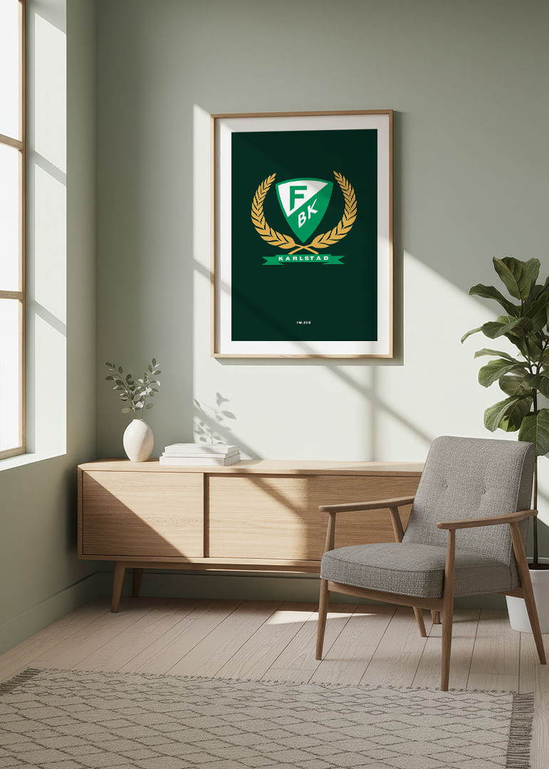 Logo Färjestad BK Grön-12