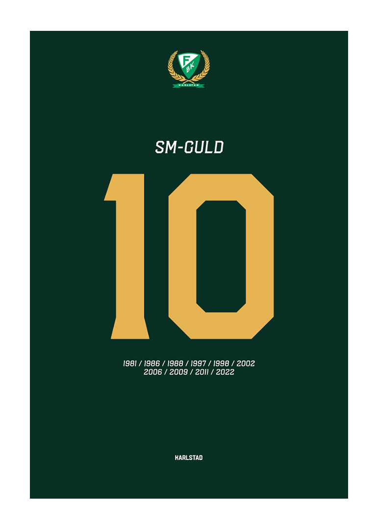 10 SM-Guld Färjestad BK-12