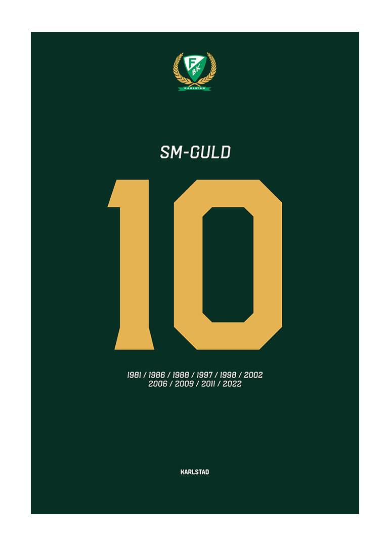 10 SM-Guld Färjestad BK-12