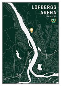 Färjestad BK Löfbergs Arena Karta Grön-1