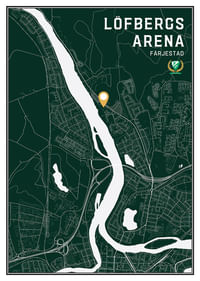 Färjestad BK Löfbergs Arena Karta Grön-1