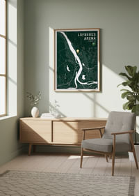 Färjestad BK Löfbergs Arena Karta Grön-2