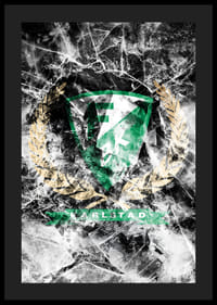 Frozen In Ice Logo Färjestad BK-4