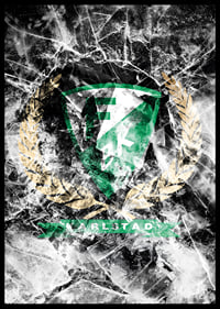 Frozen In Ice Logo Färjestad BK-6