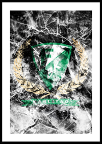 Frozen In Ice Logo Färjestad BK-0