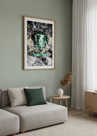 Frozen In Ice Logo Färjestad BK-4