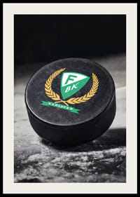 Hockeypuck Färjestad BK-2