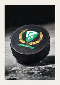 Hockeypuck Färjestad BK-3