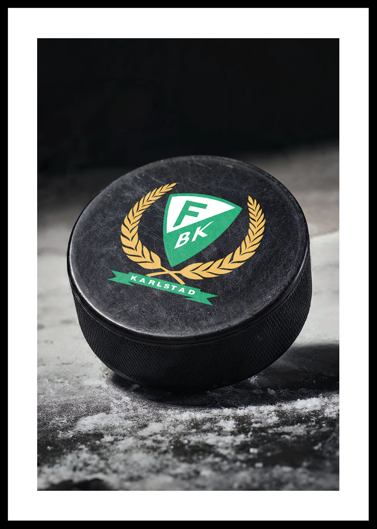 Hockeypuck Färjestad BK-12