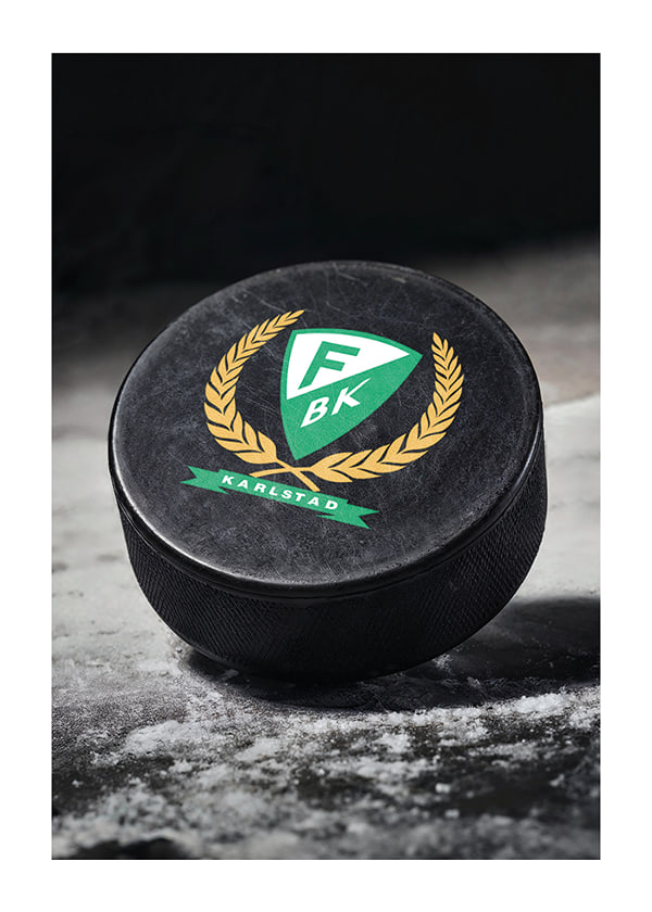 Poster Hockeypuck Färjestad BK