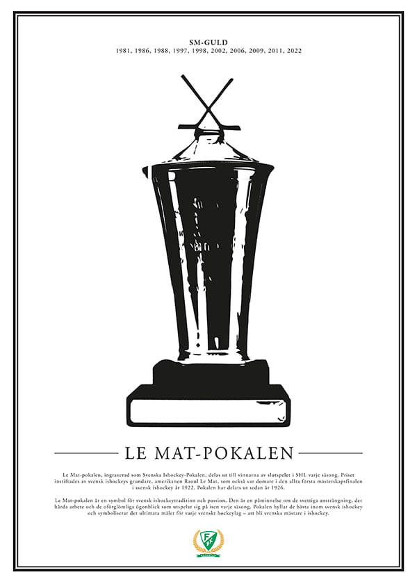 Poster Le Mat Pokalen Färjestad BK