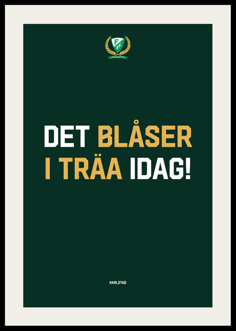 Det Blåser I Träa Idag Färjestad BK-12