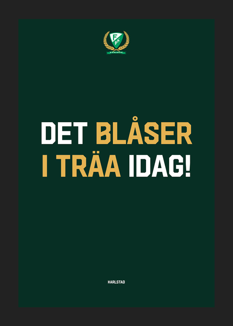 Det Blåser I Träa Idag Färjestad BK-12