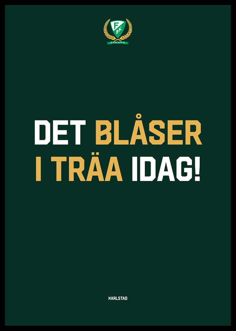 Det Blåser I Träa Idag Färjestad BK-12