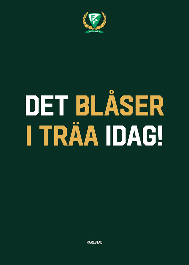 Det Blåser I Träa Idag Färjestad BK-12