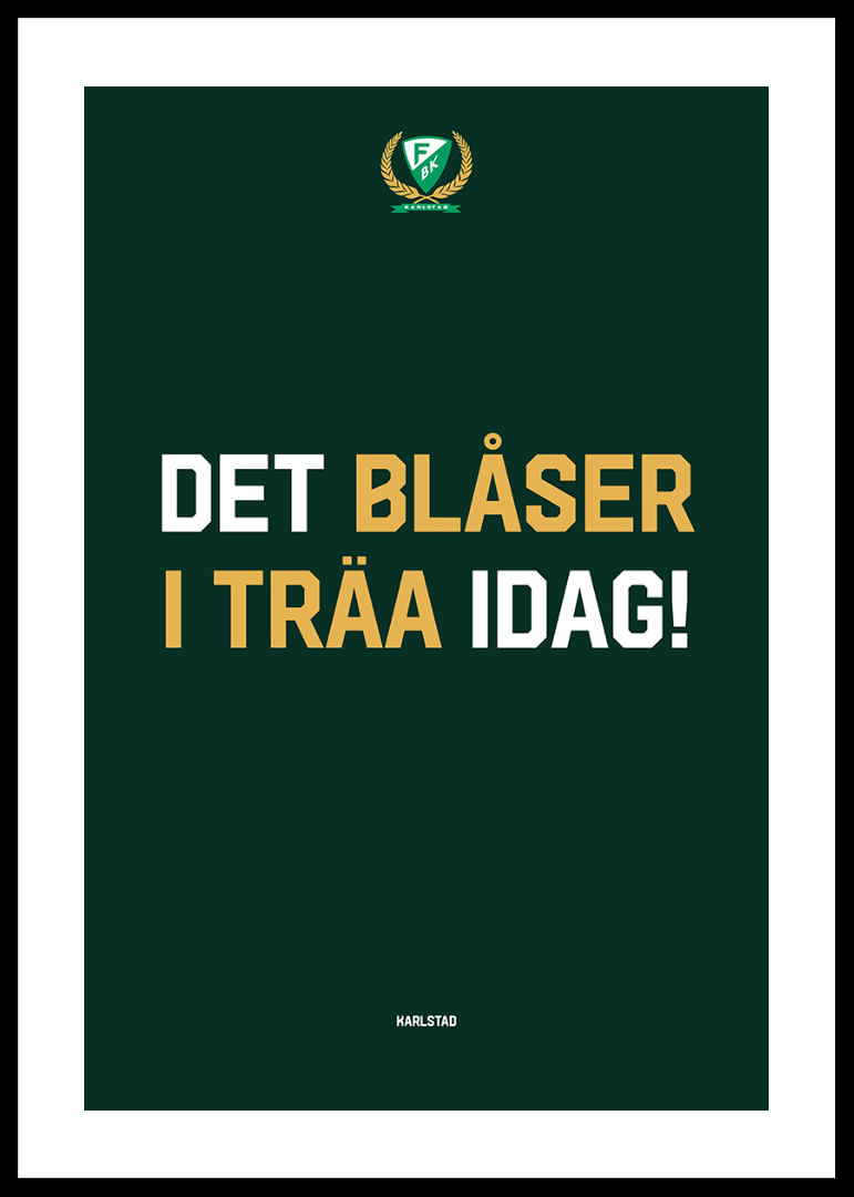 Det Blåser I Träa Idag Färjestad BK-12