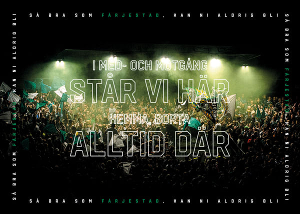 Poster I Med Och Motgång Publik Färjestad BK