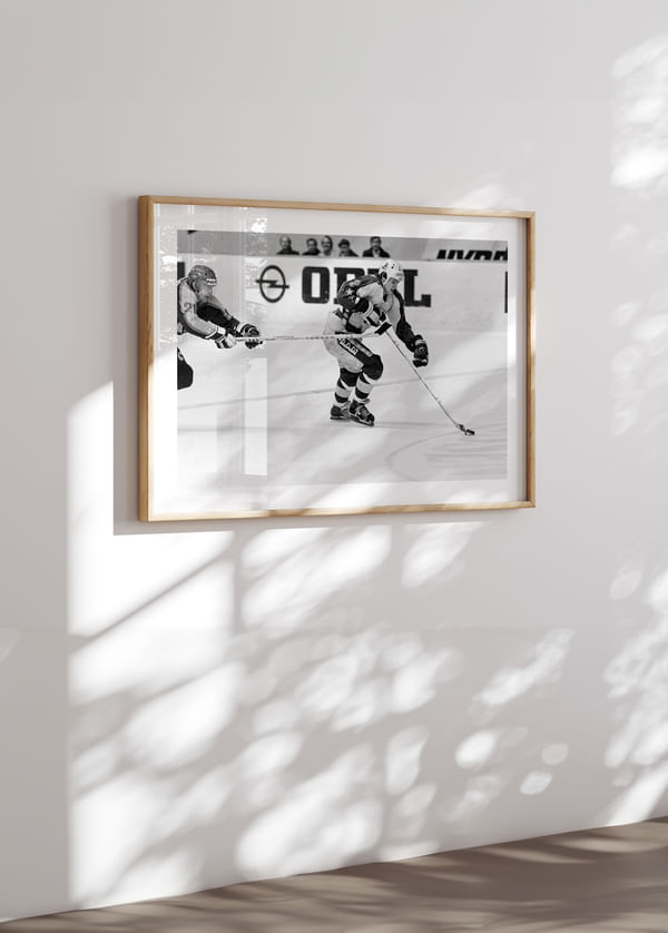 Poster Tommy Samuelsson Färjestad BK Semifinal 1979 crossfade