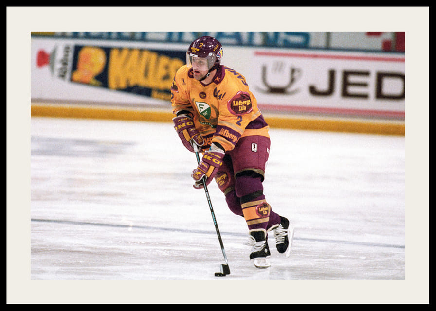 Tommy Samuelsson Färjestad BK Mot AIK 1992 N.01-12