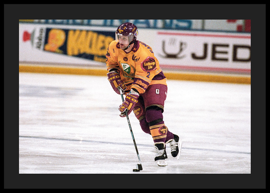 Tommy Samuelsson Färjestad BK Mot AIK 1992 N.01-12