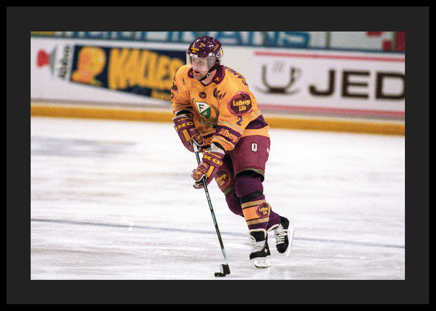 Tommy Samuelsson Färjestad BK Mot AIK 1992 N.01-12