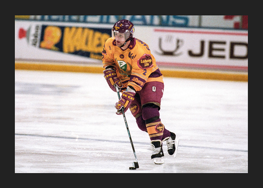 Tommy Samuelsson Färjestad BK Mot AIK 1992 N.01-12