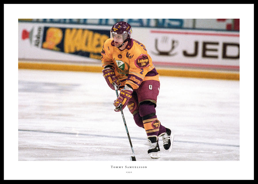 Tommy Samuelsson Färjestad BK Mot AIK 1992 N.01-12