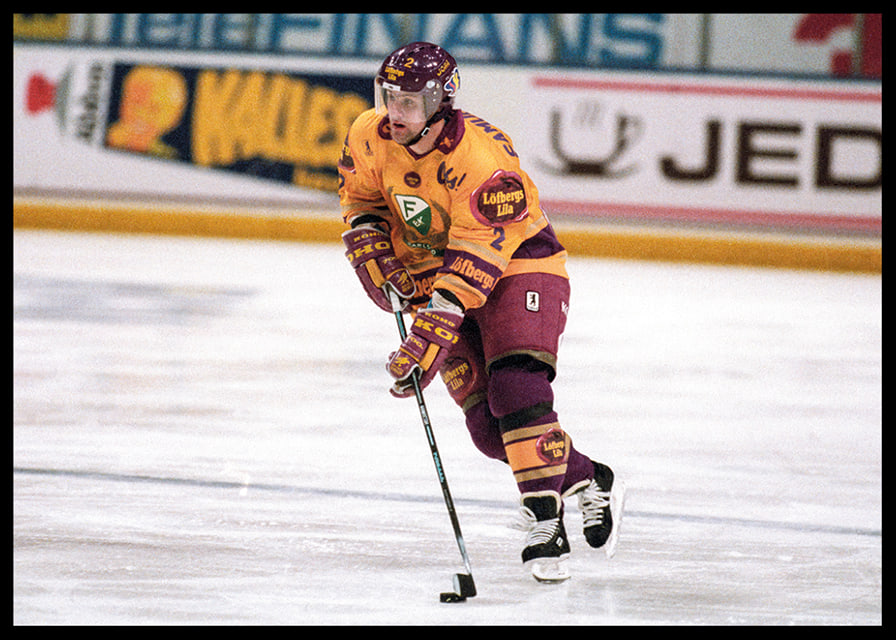 Tommy Samuelsson Färjestad BK Mot AIK 1992 N.01-12