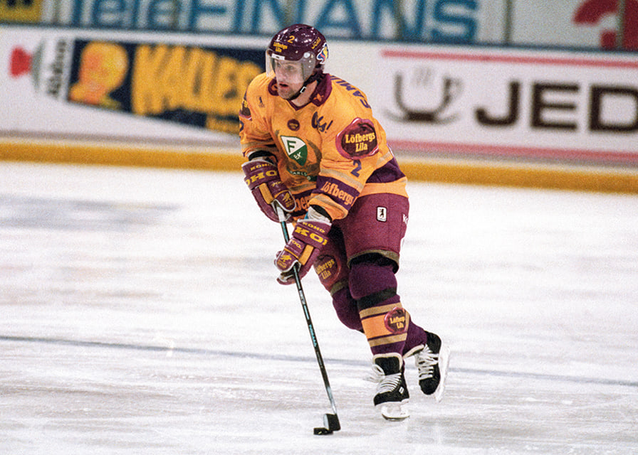 Tommy Samuelsson Färjestad BK Mot AIK 1992 N.01-12