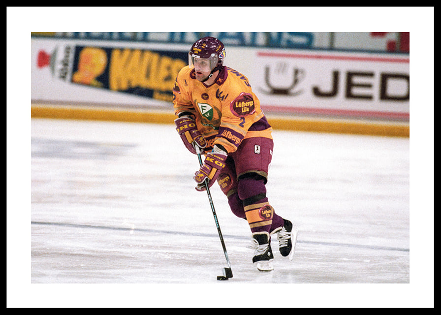 Tommy Samuelsson Färjestad BK Mot AIK 1992 N.01-12