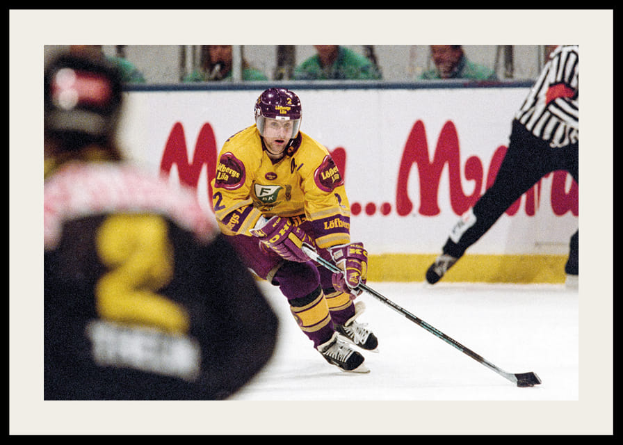 Tommy Samuelsson Färjestad BK Mot AIK 1992 N.02-12