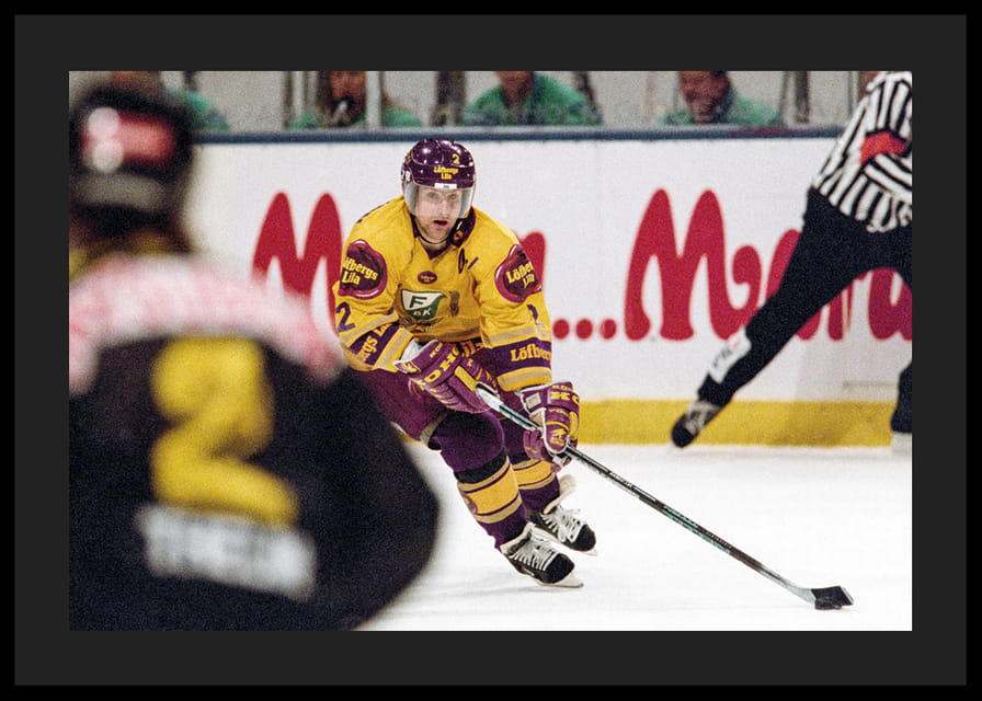 Tommy Samuelsson Färjestad BK Mot AIK 1992 N.02-12