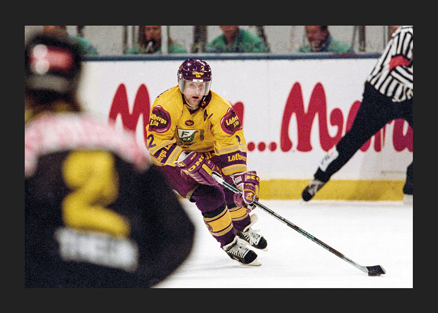 Tommy Samuelsson Färjestad BK Mot AIK 1992 N.02-12