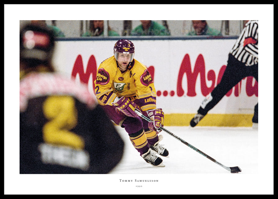 Tommy Samuelsson Färjestad BK Mot AIK 1992 N.02-12