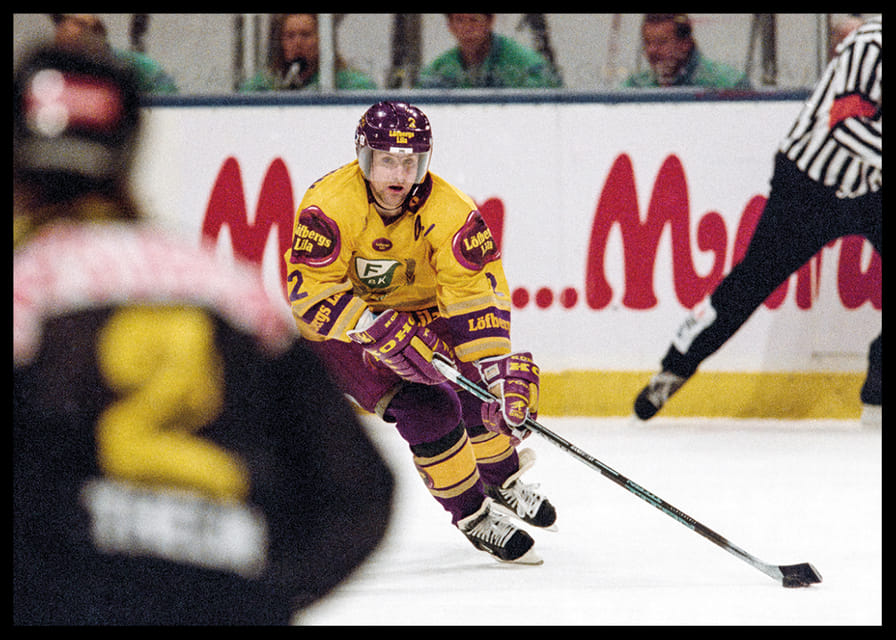 Tommy Samuelsson Färjestad BK Mot AIK 1992 N.02-12