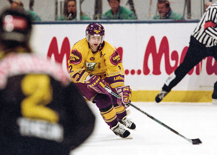 Tommy Samuelsson Färjestad BK Mot AIK 1992 N.02-12