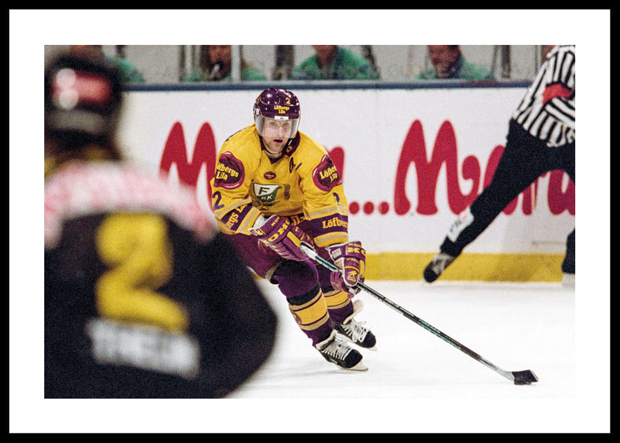 Tommy Samuelsson Färjestad BK Mot AIK 1992 N.02-12