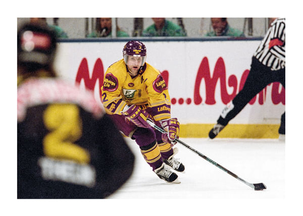 Poster Tommy Samuelsson Färjestad BK Mot AIK 1992 N.02