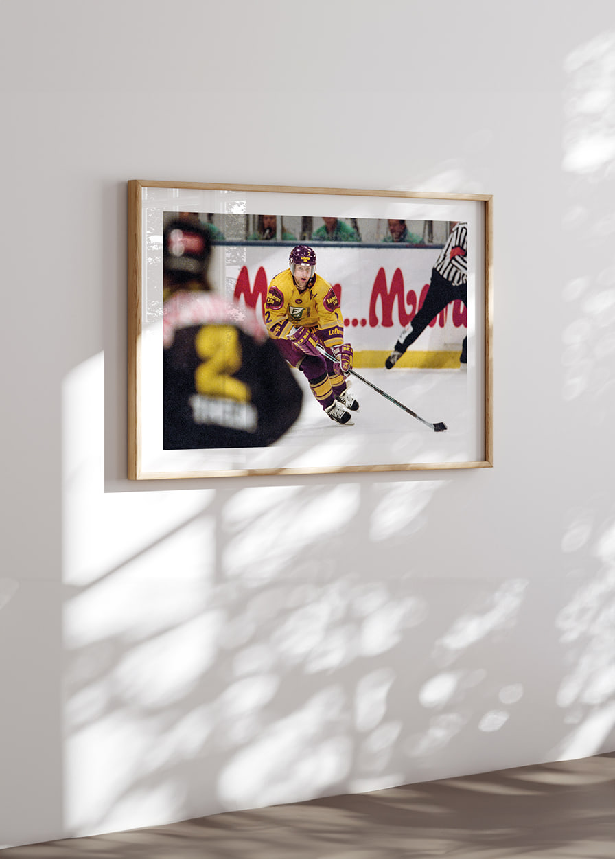 Tommy Samuelsson Färjestad BK Mot AIK 1992 N.02-12