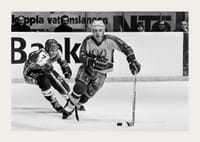 Håkan Loob Färjestad BK Mot Västra Frölunda 1980-5