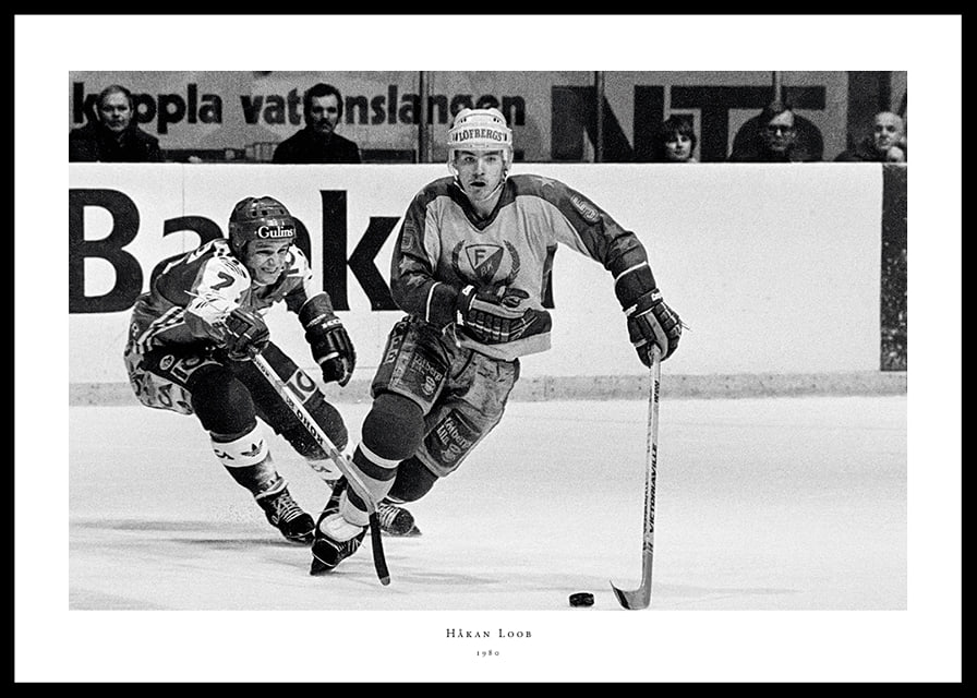 Håkan Loob Färjestad BK Mot Västra Frölunda 1980-12