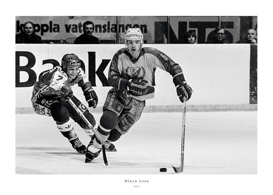 Håkan Loob Färjestad BK Mot Västra Frölunda 1980-12
