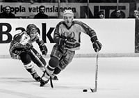 Håkan Loob Färjestad BK Mot Västra Frölunda 1980-9
