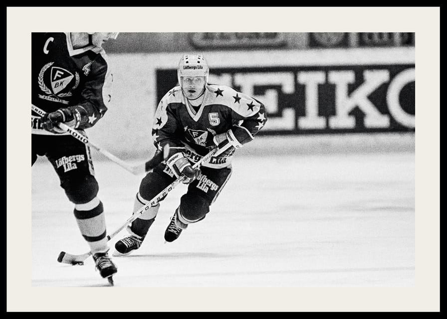 Håkan Loob Färjestad BK Mot Djurgården 1982-12