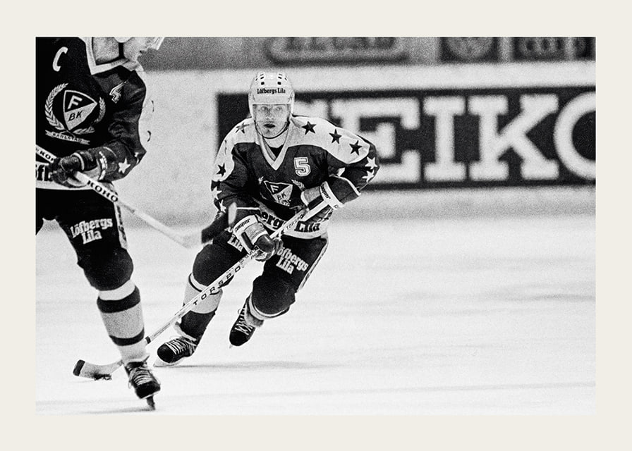 Håkan Loob Färjestad BK Mot Djurgården 1982-12