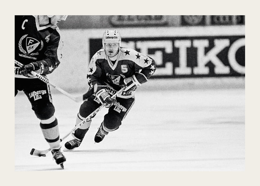 Håkan Loob Färjestad BK Mot Djurgården 1982-12