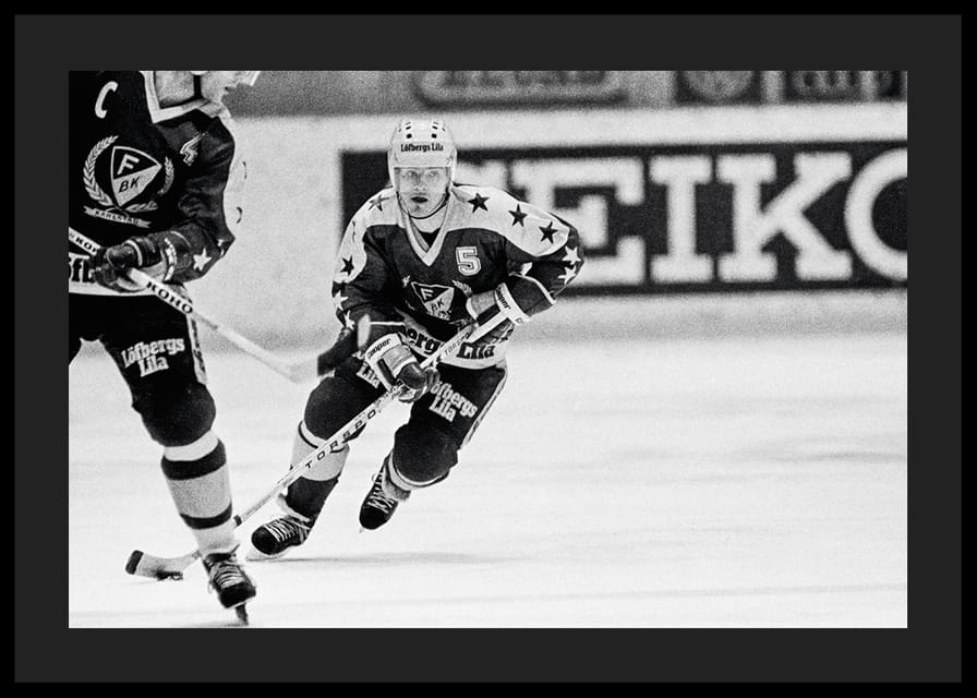 Håkan Loob Färjestad BK Mot Djurgården 1982-12