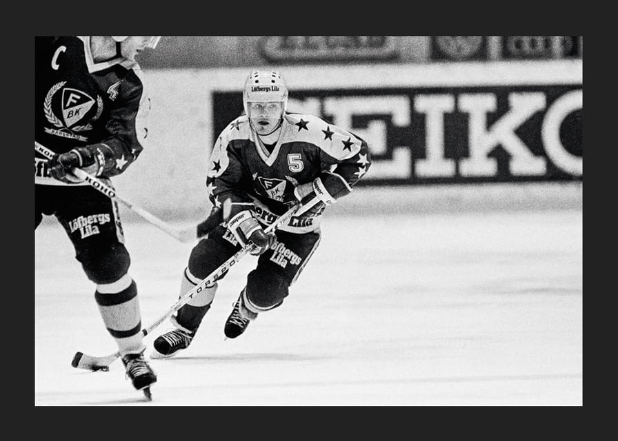 Håkan Loob Färjestad BK Mot Djurgården 1982-12