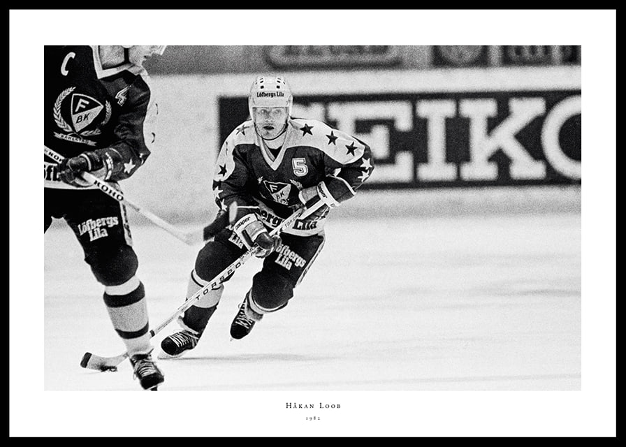 Håkan Loob Färjestad BK Mot Djurgården 1982-12